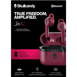 Skullcandy Наушники TWS беспроводные внутриканальные INDY EVO TRUE WIRELESS IN-EAR, красные
