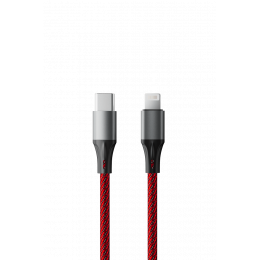 Кабель Accesstyle CL30-F100M Red-Black