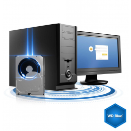Жесткий диск Western Digital Blue WD10EZRZ 1TB 3.5" 5400 RPM 64МB SATA-III