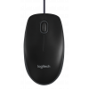 Мышь Logitech B100 Black (черная, оптическая 800dpi, USB, 1.8м) (арт. 910-003357, M/N: M-U0026)