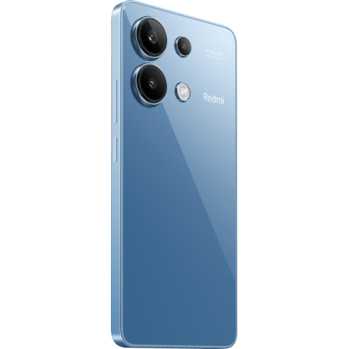 Redmi Note 13 Ice Blue (23124RA7EO), 16,9 cm (6.67") 20:9 2400 x 1080, 4 x 2.8 ГГц + 4 x 1.9 ГГц, 8 Core, 8 GB, 512 GB, 108 МП+ 8 МП + 2 МП/16Mpix, 2 Sim, BL v5.1, Wi-Fi, NFC, GPS / A-GPS, ГЛОНАСС, Galileo, Beidou, Type C (USB OTG), 5000 mAh, 188g, 1