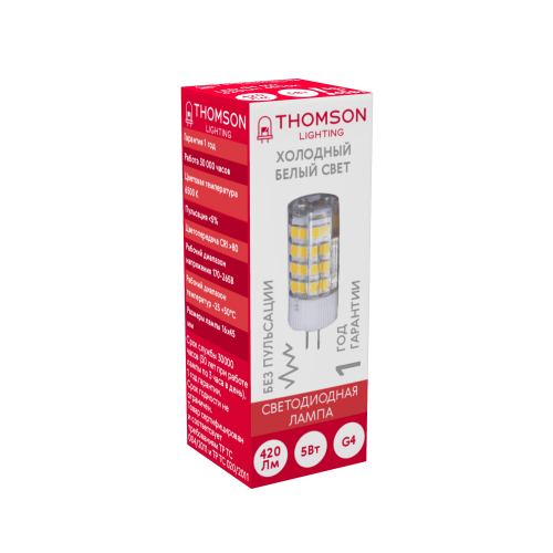 THOMSON LED G4 5W 420Lm 6500K