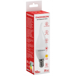 THOMSON LED TAIL CANDLE 10W 800Lm E14 3000K TH-B2029