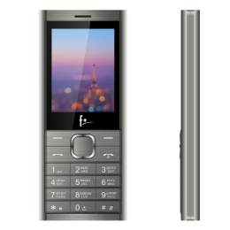 B240 Silver Телефон сотовый B240 Silver, 2.4'' 240х320, 32MB RAM, 32MB, up to 16GB flash, 0.08Mpix, 2 Sim, BT v2.1, Micro-USB, 1000mAh, 104g, 125 ммx53 ммx9,2 м