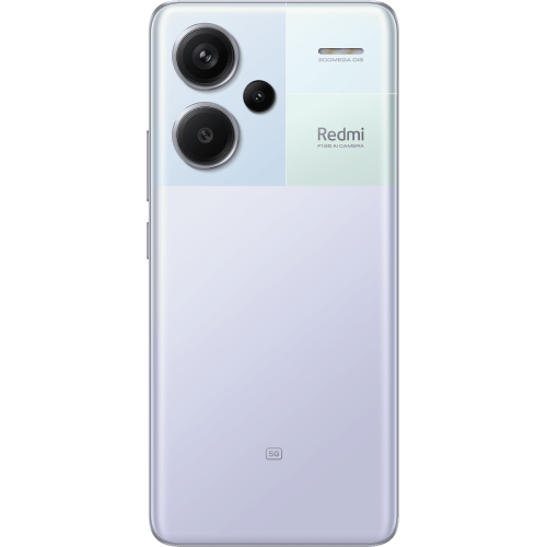 Redmi Note 13 Pro+ 5G Aurora Purple (23090RA98G), 16,9 cm (6.67") 20:9 2712 x 1220, 2х2.8 ГГц + 6х2.0 ГГц, 8 Core, 8 GB, 256 GB, 200 МП/16Mpix, 2 Sim, 5.3, Wi-Fi, NFC, GPS / A-GPS, ГЛОНАСС, Galileo, Beidou, Type-C, 5000 mAh, 205g, 161,4 ммx74,2 ммx9 