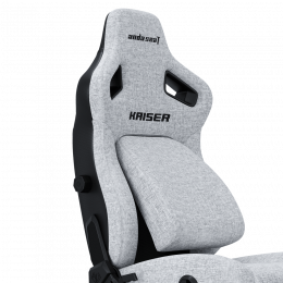 Кресло игровое Anda Seat Kaiser 4 XL Ash Grey Fabric