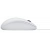Мышь Logitech B100 White (белая, оптическая 800dpi, USB, 1.8м) (M/N: M-U0026)