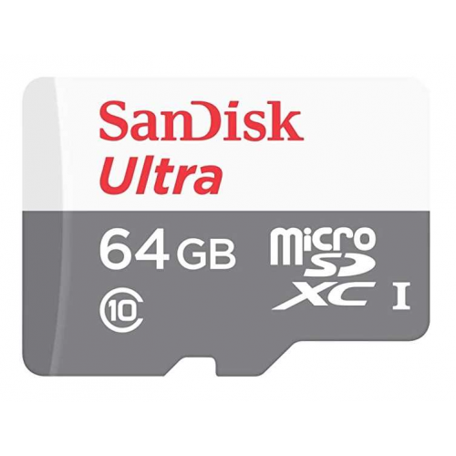 Карта памяти SanDisk Ultra® 64GB microSDXC 100MB/s Class 10 UHS-I