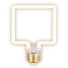 THOMSON LED FILAMENT DECO SQUARE 4W 400Lm E27 2700K Frosted