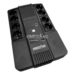 ИБП МАСТЕР 800, 800/480 Ва/Вт, LED, USB, RJ11/RJ45, SCHUKOx8