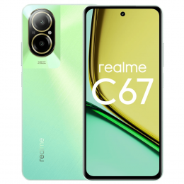 СМАРТФОН REALME RMX3890 (realme C67) 8+256 ГБ ЦВЕТ:ЗЕЛЕНЫЙ ОАЗИС (GREEN)
