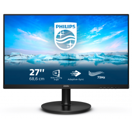 Монитор LCD 27'' 16:9 1920х1080(FHD) VA, 75 Hz, 250 cd/m2, 3000:1, 4ms, VGA, HDMI, DP, Tilt, Speakers, Audio out, Black