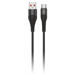 Кабель Alteracs USB-Type C FT01-AC текстиль Black