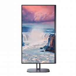 Монитор LCD 23.8'' 16:9 1920х1080(FHD) IPS, 75 Hz, 300 cd/m2, 1000:1, 20М:1, 1ms, HDMI, DP, USB-C, USB-Hub, Height adj, Pivot, Tilt, Swivel, Speakers, Black
