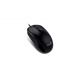 Мышь DX-110, USB, G5, чёрная (black, optical 1000dpi, подходит под обе руки) new package