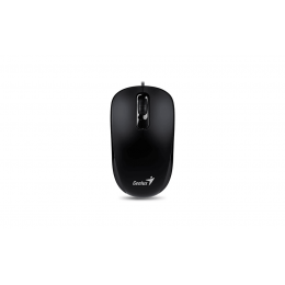 Мышь DX-110, USB, G5, чёрная (black, optical 1000dpi, подходит под обе руки) new package