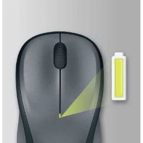 Мышь беспроводная Logitech M235 Colt Matte (серая, оптическая, 1000dpi, 2.4 GHz/USB-ресивер (Logitech Unifying®)) (M/N: M-R0038 / C-U0008)
