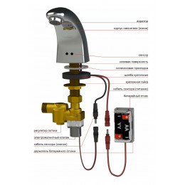 Смеситель Kopfgescheit KR5152V-DC автоматический