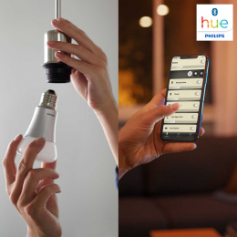 Свечка белая с цоколем E14 Philips HueW 5.5W B39 E14 EU 2P