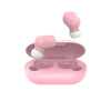 Беспроводные наушники Bluetooth HIPER TWS OKI Pink (HTW-LX3) Bluetooth 5.0 гарнитура Li-Pol 2x50mAh+200mAh, Розовый