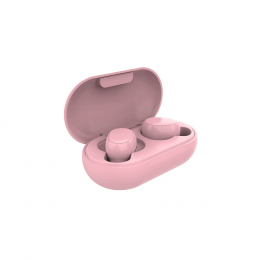 Беспроводные наушники Bluetooth HIPER TWS OKI Pink (HTW-LX3) Bluetooth 5.0 гарнитура Li-Pol 2x50mAh+200mAh, Розовый