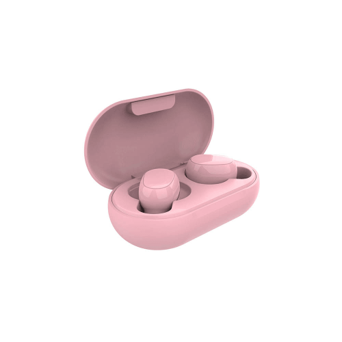 Беспроводные наушники Bluetooth HIPER TWS OKI Pink (HTW-LX3) Bluetooth 5.0 гарнитура Li-Pol 2x50mAh+200mAh, Розовый