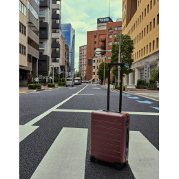 Чемодан NINETYGO Manhattan Frame Luggage 24" красный