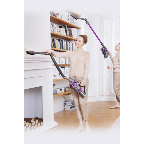 Пылесос вертикальный Jimmy Cordless Vacuum Cleaner H8 Pro Graphite+Purple