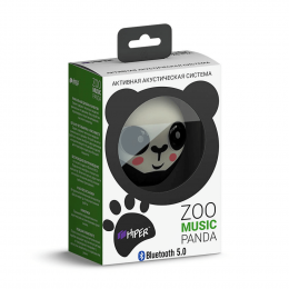Портативная акустическая система Bluetooth Speaker HIPER ZOO Music Panda, Панда