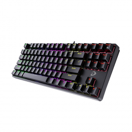 Клавиатура Dareu EK87 Black с подсветкой Rainbow