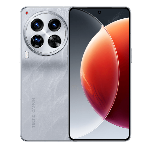 CL9 CAMON 30 Premier 5G 12+512 Snowy Silver, 6.78" Asahi Glass, 20:9, 2436 x 1080 Mpix, 3.1GHz x1 + 3.0GHz x3 + 2.0GHz x4 , 8 Core, 12GB RAM, 512GB, 50Мп+50UW+50Мп/50Мп, 2Sim, LTE, 4G, BT v5.3, WiFi, GPS/AGPS, Type-C, 5000mAh, Android 14, 210g, 162,6