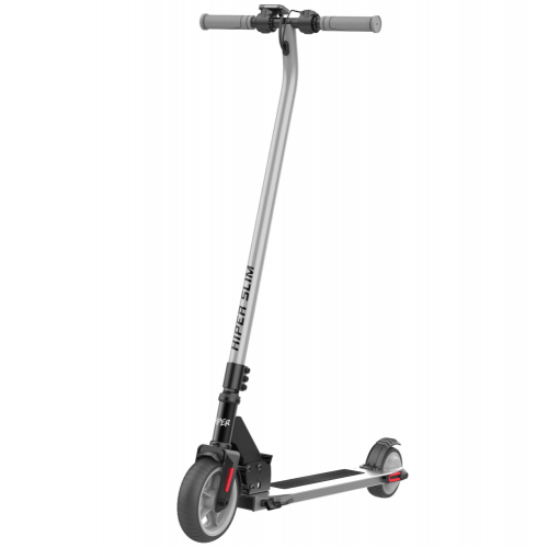 Электросамокат HIPER Slim VX561 Gray, колеса 6.5"-5" шины литые шины, 230 Вт мотор, батарея 4Ач(25,2В,101Втч), до 20кмч, серый