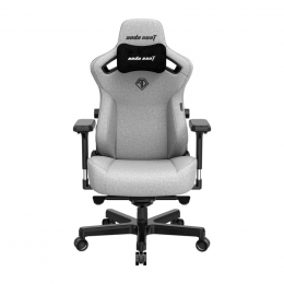 Кресло игровое Anda Seat Kaiser 3 ткань серый L