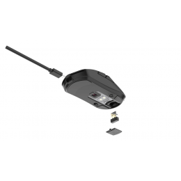 Мышь игровая беспроводная Dareu A950 Black