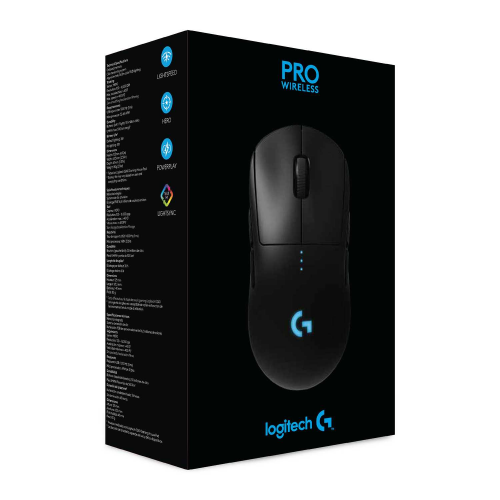 Мышь игровая беспроводная Logitech G PRO (арт. 910-005272, M/N: M-R0070 / C-U0008)