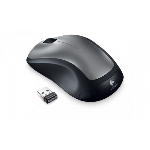 Мышь беспроводная Logitech M310 Silver (серебристая, оптическая, 1000dpi, 2.4 GHz/USB-ресивер) (M/N: M-R0050 / C-U0010)