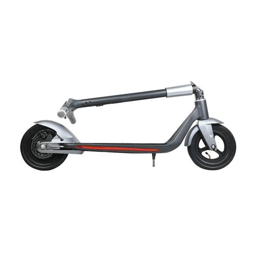 Электросамокат HIPER Voyager MX1, 10" мягкие Надувные шины, 300 Вт мотор, 216 Втч батарея, складной, темно серый