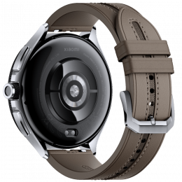 Смарт-часы Xiaomi Watch 2 Pro Silver Case с кожаным ремешком