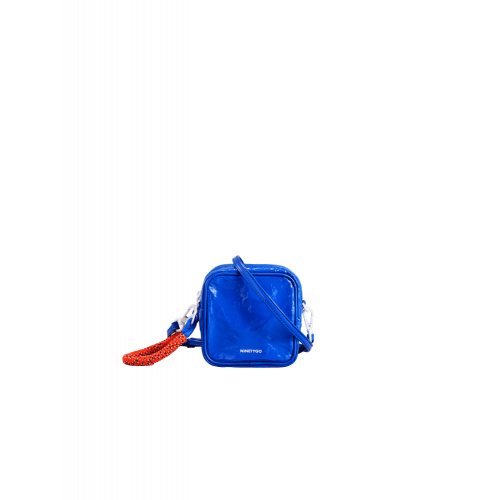 Сумка NINETYGO Rubik's Cube Messenger Bag голубой