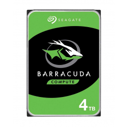 Жесткий диск Seagate BarraCuda ST4000DM004, 4TB, 3.5", 5400 RPM, SATA-III, 512e, 256MB