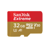 Карта памяти SanDisk Extreme microSDHC 32GB + SD Adapter + Rescue Pro Deluxe 100MB/s A1 C10 V30 UHS-I U3