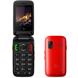 Ezzy Trendy 1 Red, 2.4'' 240х320, 256MHz, 1 Core, 32MB RAM, 32MB, up to 16GB flash, 0,3Mpix, 2 Sim, BT v2.1, Micro-USB, 800mAh, 89g, 100,8 ммx53 ммx19,5 мм