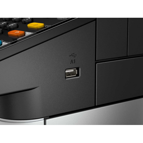 МФУ лазерное Kyocera ECOSYS M4125idn (A3), монохромное, Printer/Scanner/Copier, 1200x1200 dpi, 25/12 ppm (A4/A3), 1 GB, 1.2 GHz, tray 100+500 sheets, RADF 50 sheets, USB+Ethernet, Duplex, 4.3" touchscreen, HyPAS, drum 300k, starter toner 3k