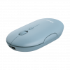Мышь беспроводная аккумуляторная, голубой Trust PUCK (арт.24126)