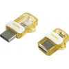 Флеш-накопитель SanDisk Ultra Dual Drive, White-Gold, Retail, 4x6 Insert 32GB