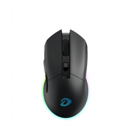 Игровая мышь Dareu EM901X Black беспроводная с зарядной станцией