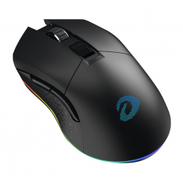 Игровая мышь Dareu EM901X Black беспроводная с зарядной станцией