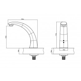 Смеситель Kopfgescheit KR5151V-DC автоматический