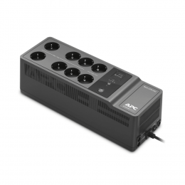 Источник бесперебойного питания APC Back-UPS ES, Ожидание (оффлайн), 650 ВА / 400 Вт, Tower, Schuko, LED, USB, USB