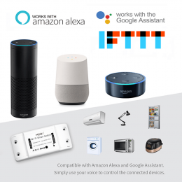 Реле MOES WIFI Smart Switch with WIFI+Bluetooth chip